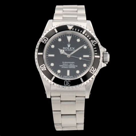 rolex submariner ohne datum gebraucht|pre owned rolex submariner ebay.